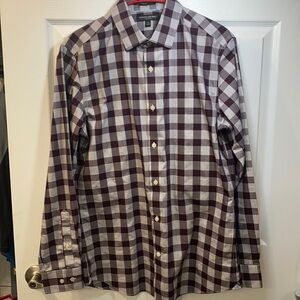 (🙈2 For $20)Banana Republic Non-Iron Grant Fit men’s Medium Button Down shirt